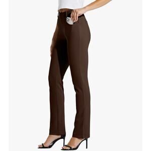 Willit Women's Yoga Dress Pants Straight Leg Work Slacks Stretchy Size XL